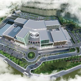 Beykoz Şehir Hastanesi Kuşbakışı Gündüz