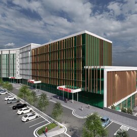 Beykoz Şehir Hastanesi Otopark Cephe Otopark Batı
