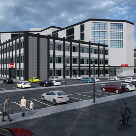 Iğdır Devlet Hastanesi cephe acil otopark