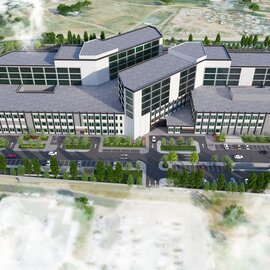 Iğdır Devlet Hastanesi cephe b