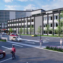 Iğdır Devlet Hastanesi cephe batı otopark