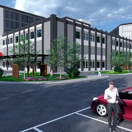 Iğdır Devlet Hastanesi cephe otopark