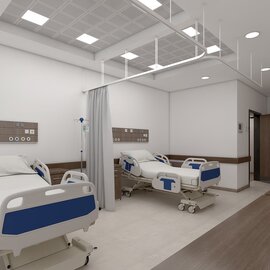 İskenderun Şehir Hastanesi Mimari Proje Muayene B